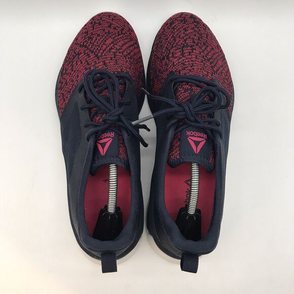 Reebok Print Run 3.0 Blue Primal Red Sneakers Men's 7 Shoes CN2713 Running Shoes - Picture 6 of 12